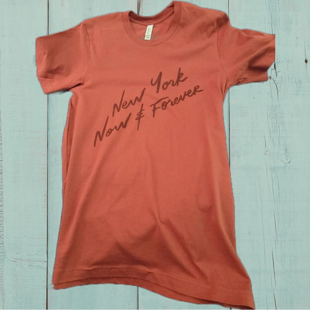 Bella+Canvas Lockwood Queens 'New York Now & Forever' Red Tshirt
